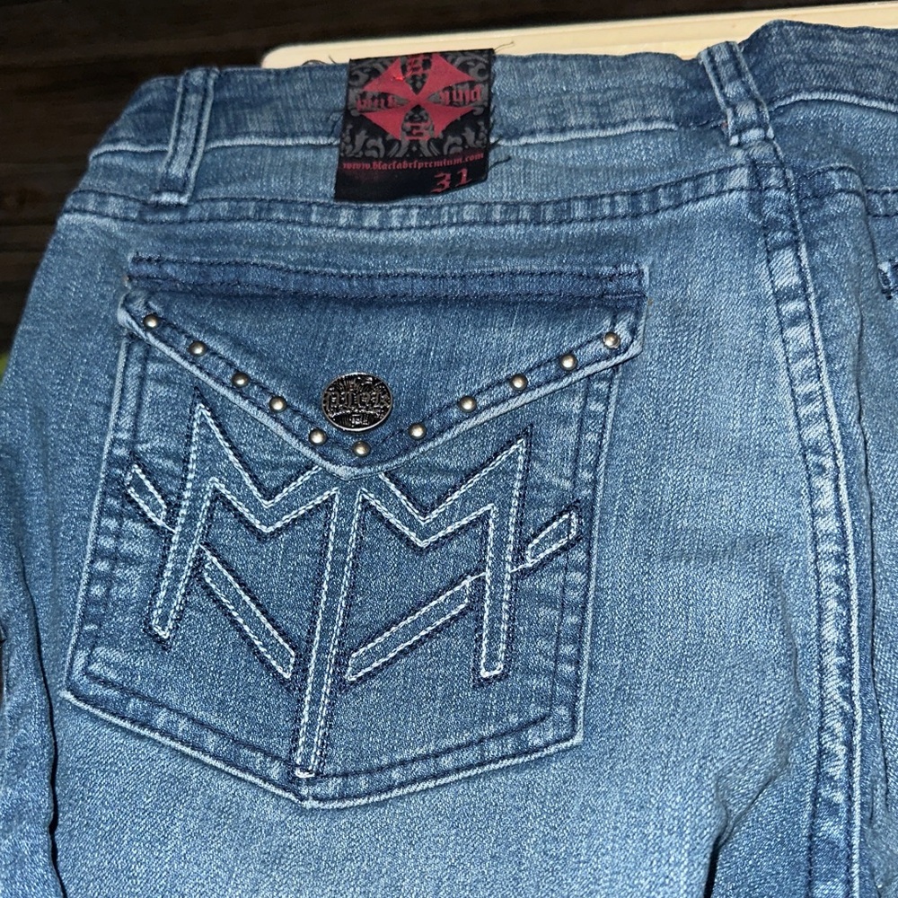 Black Label Women's Denim Boot Cut Jeans - Picture 8 of 11